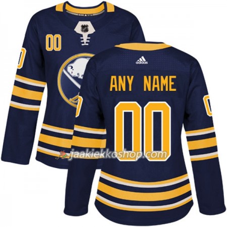 Nainen NHL Buffalo Sabres Custom Adidas 2017-2018 Marine Sininen Authentic